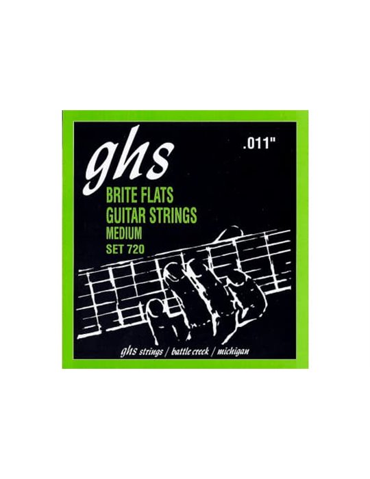 JUEGO G,ELÉCTRICA BRITEFLATS® MEDIUM 11-52