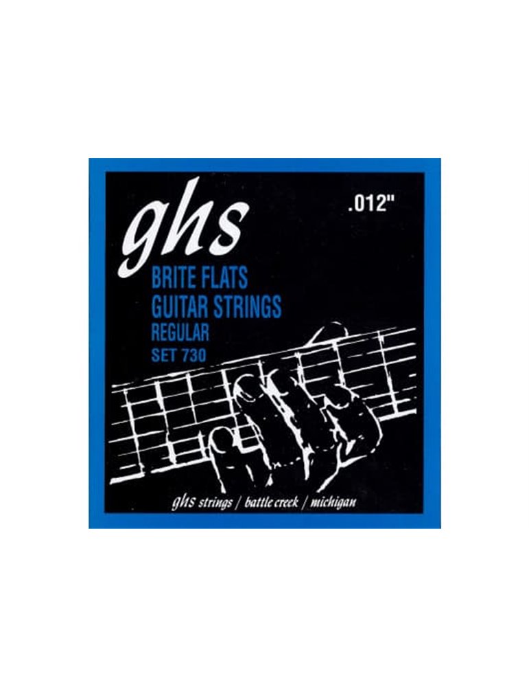 JUEGO G,ELÉCTRICA BRITEFLATS® REGULAR 12-54