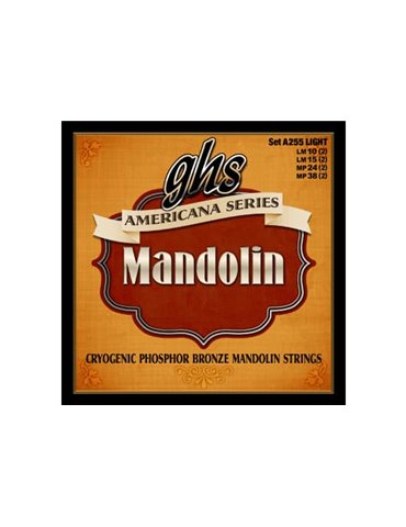 JUEGO MANDOLINA AMERICANA S, PHOSPHOR BRONZE LIGHT 10-38