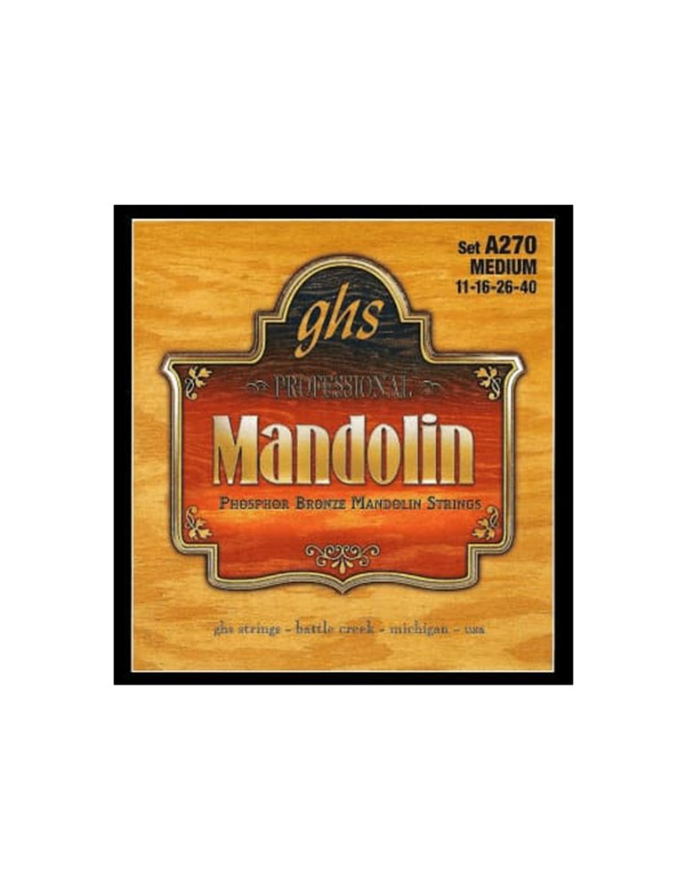 JUEGO MANDOLINA PHOSPHOR BRONZE MEDIUM 11-40