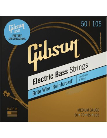 JUEGO BAJO NICKEL BRITE WIRE MEDIUM 50-105