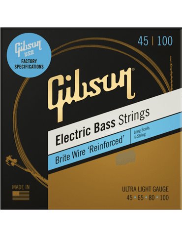 JUEGO BAJO NICKEL BRITE WIRE (ESCALA LARGA) ULTRA LIGHT 45-100