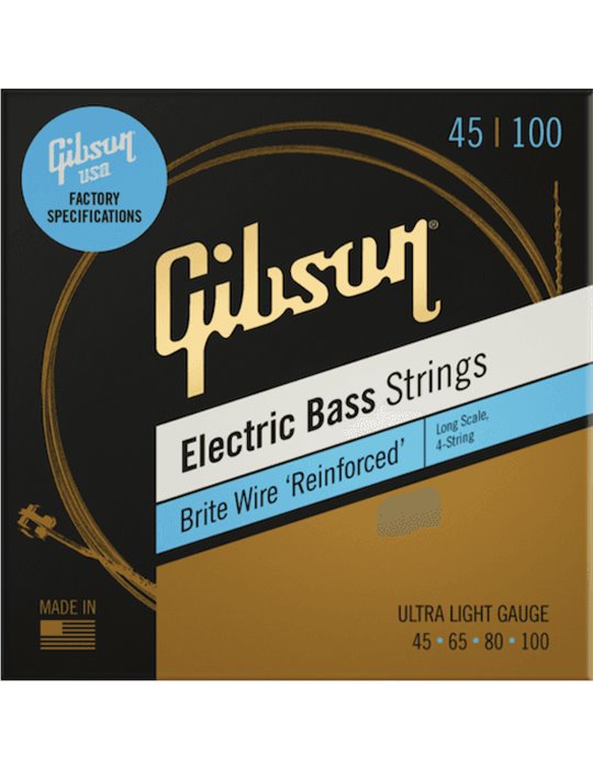 JUEGO BAJO NICKEL BRITE WIRE (ESCALA LARGA) ULTRA LIGHT 45-100