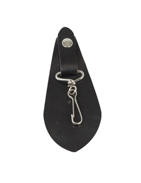 Colgador Corneta Piel 6118-001 001 - Negro