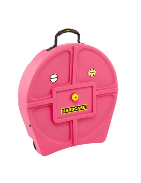 ESTUCHE HARDCASE PLATOS HASTA 22" - ROSA