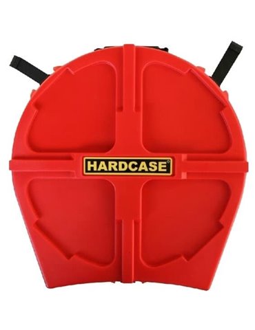 ESTUCHE HARDCASE TOM BASE SUELO 14" FULL FOAM LINING - ROJO