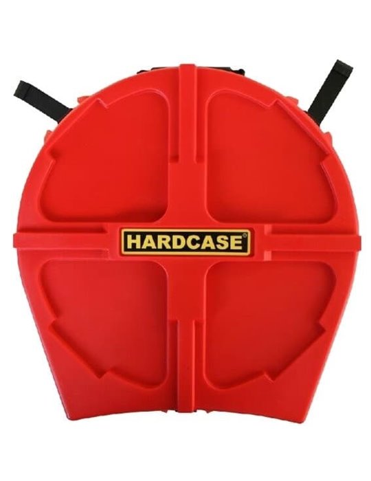 ESTUCHE HARDCASE TOM BASE SUELO 14" FULL FOAM LINING - ROJO