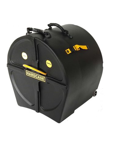 ESTUCHE HARDCASE BOMBO BANDA 20"x 12" (CON RUEDAS)