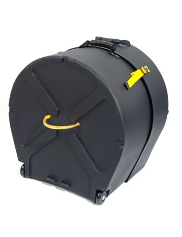 ESTUCHE HARDCASE BOMBO BANDA 24"x 12" (CON RUEDAS)