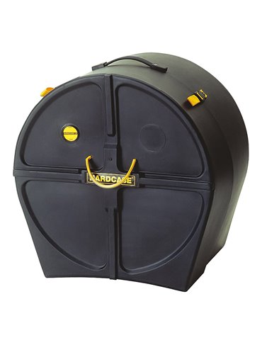 ESTUCHE HARDCASE BOMBO BANDA 26"x 12" (CON RUEDAS)