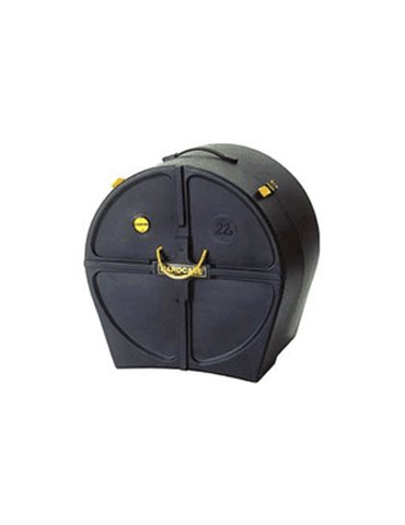 ESTUCHE HARDCASE BOMBO DE MARCHING 28"x 16"/18" (CON RUEDAS)