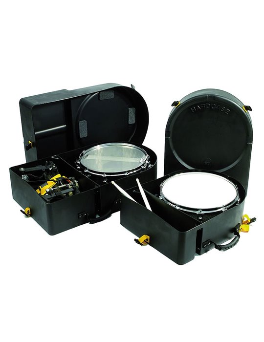 ESTUCHE HARDCASE PARA CAJA + DOBLE PEDAL DE BOMBO