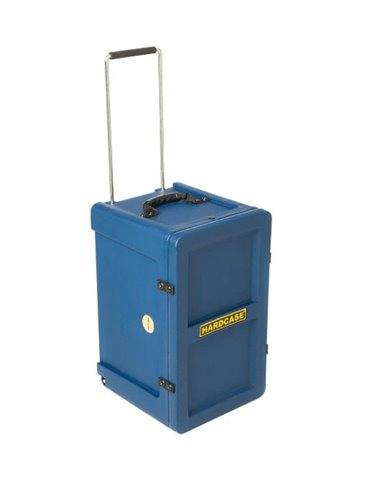 ESTUCHE HARDCASE CAJON FLAMENCO (CON RUEDAS) - AZUL OSCURO