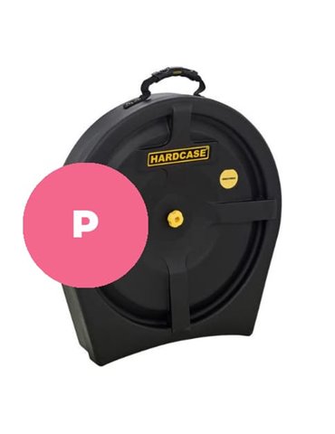 ESTUCHE HARDCASE PLATOS HASTA 20" - ROSA