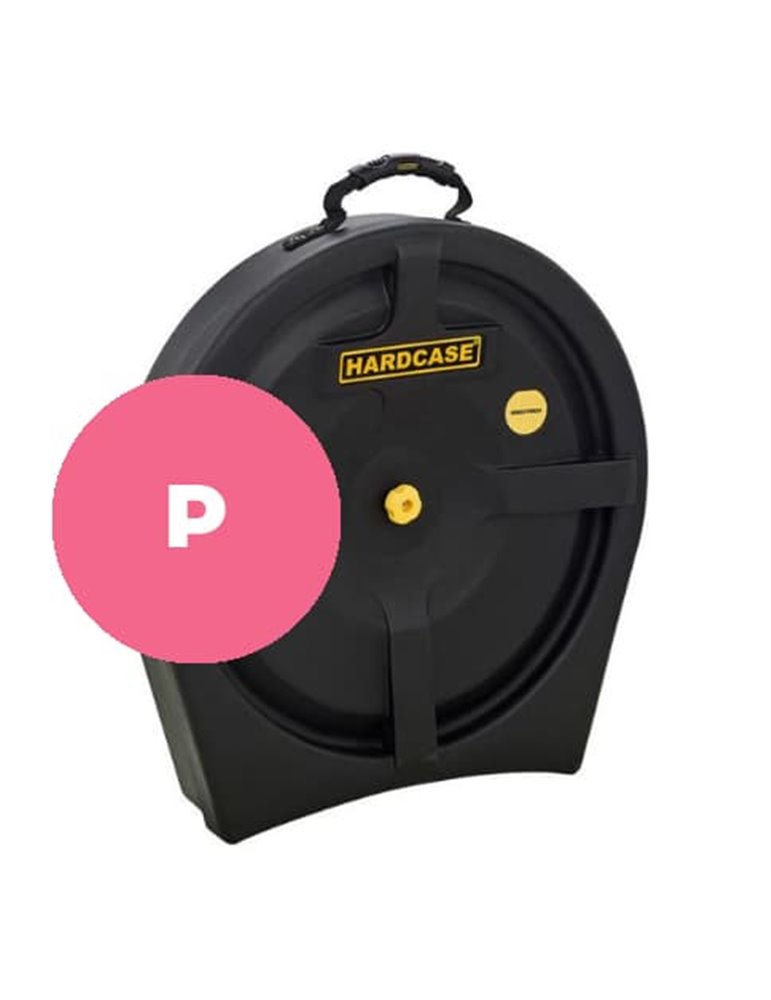 ESTUCHE HARDCASE PLATOS HASTA 20" - ROSA