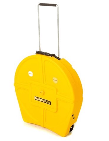 ESTUCHE HARDCASE PLATOS HASTA 22" - AMARILLO