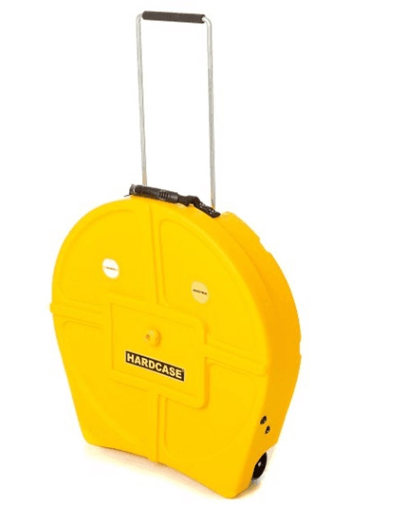 ESTUCHE HARDCASE PLATOS HASTA 22" - AMARILLO