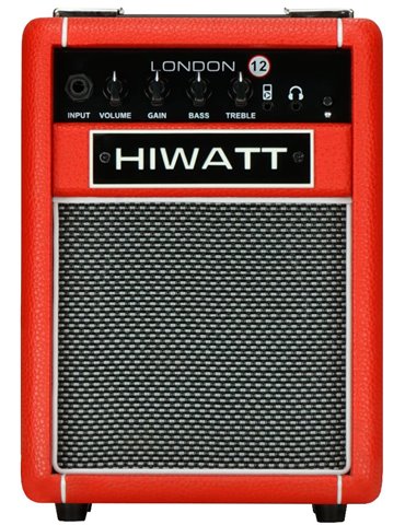 AMPLIFICADOR GUITARRA COMBO HIWATT LONDON CON BLUETOOTH 1x6,5" - 12W (ROJO)