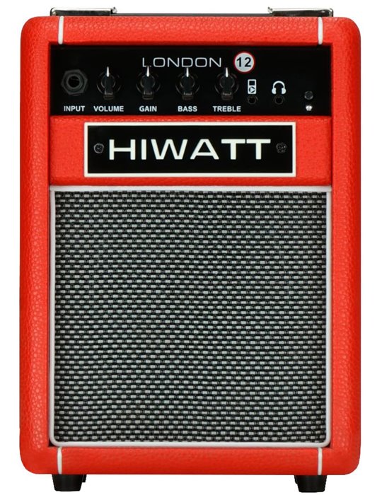 AMPLIFICADOR GUITARRA COMBO HIWATT LONDON CON BLUETOOTH 1x6,5" - 12W (ROJO)
