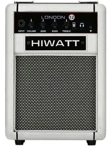 AMPLIFICADOR GUITARRA COMBO HIWATT LONDON CON BLUETOOTH 1x6,5" - 12W (BLANCO)