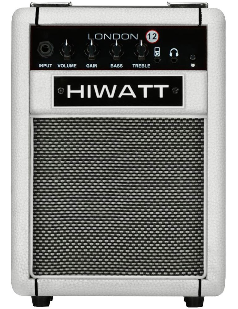 AMPLIFICADOR GUITARRA COMBO HIWATT LONDON CON BLUETOOTH 1x6,5" - 12W (BLANCO)