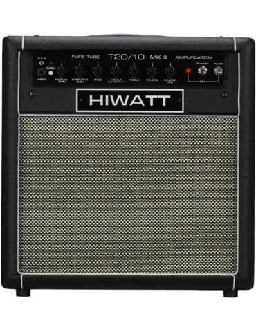 AMPLIFICADOR GUITARRA COMBO HIWATT TUBE 1x12" - 10W / 20W