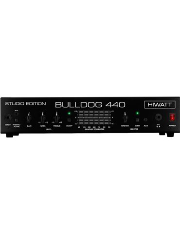 AMPLIFICADOR BAJO CABEZAL HIWATT BULLDOG - 400W (versión Rack)