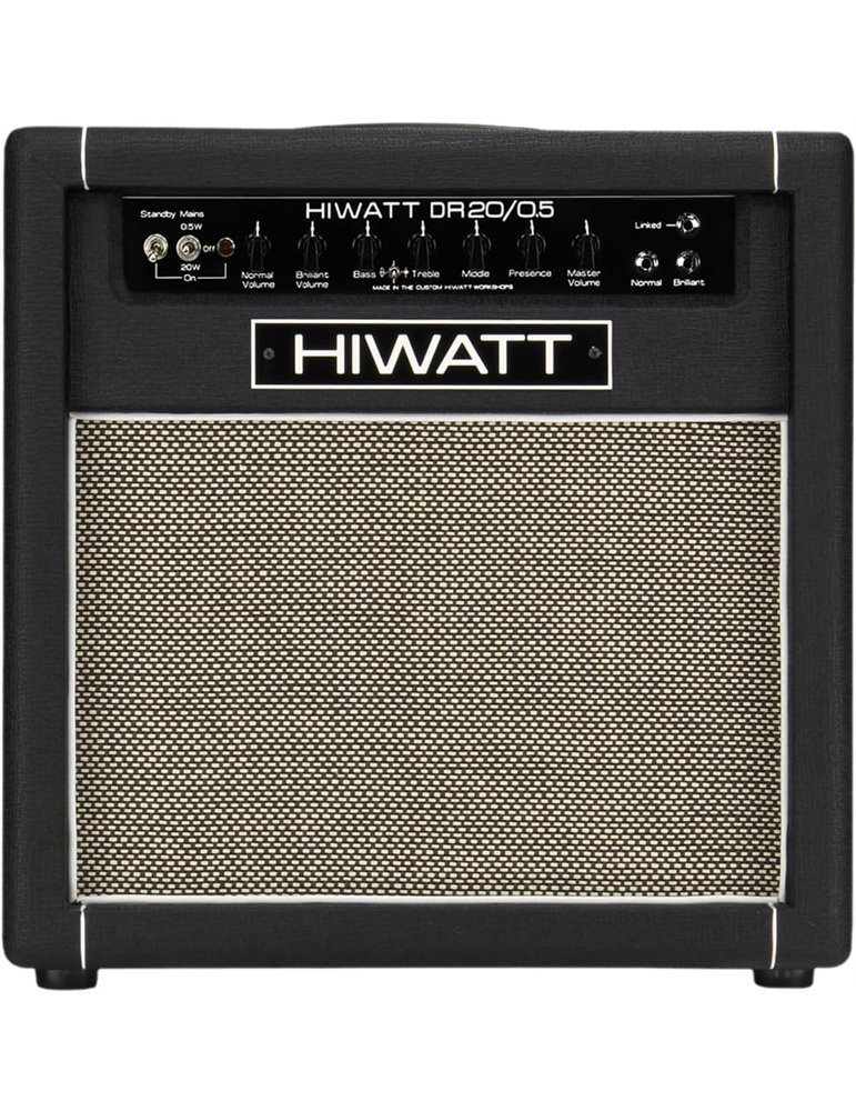 AMPLIFICADOR GUITARRA COMBO A VÁLVULAS HIWATT DR504 - 1x12 FANE PURPLEBLACK  150 - 50w