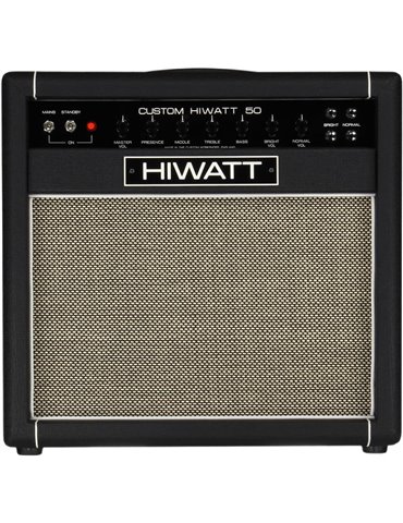 AMPLIFICADOR GUITARRA COMBO A VÁLVULAS HIWATT DR504 - 1x12 FANE F75 - 50w
