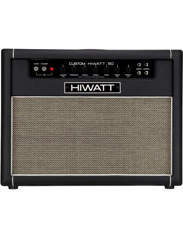 AMPLIFICADOR GUITARRA COMBO A VÁLVULAS HIWATT DR504 - 2x12 FANE PURPLEBLACK 150 - 50w