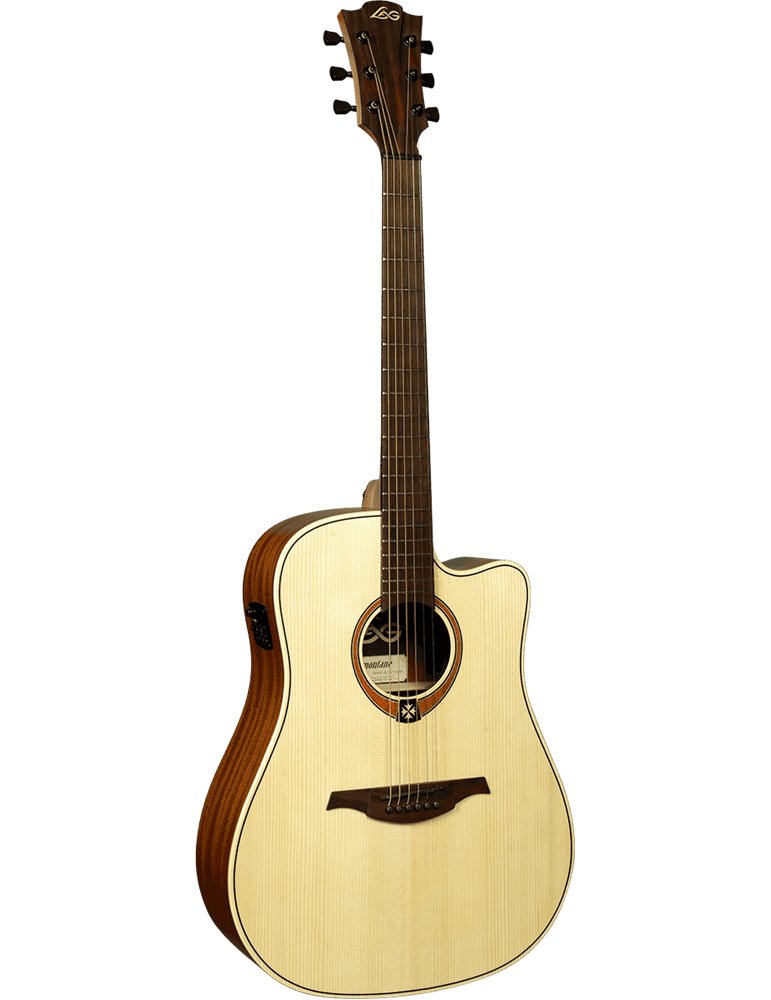 GUITARRA ACÚSTICA LÂG DREADNOUGHT CUTAWAY TRAMOANTANE 70 A/E 