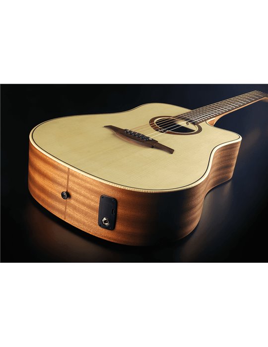 GUITARRA ACÚSTICA LÂG DREADNOUGHT CUTAWAY TRAMOANTANE 70 A/E 