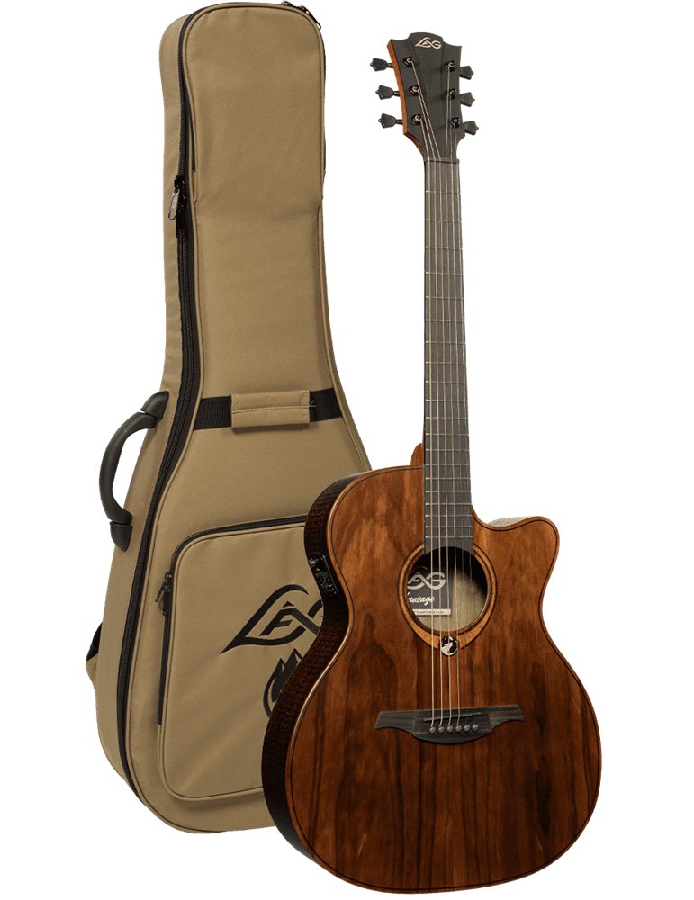 GUITARRA ACÚSTICA LÂG AUDITORIUM CUTWAY A/E - SAUVAGE