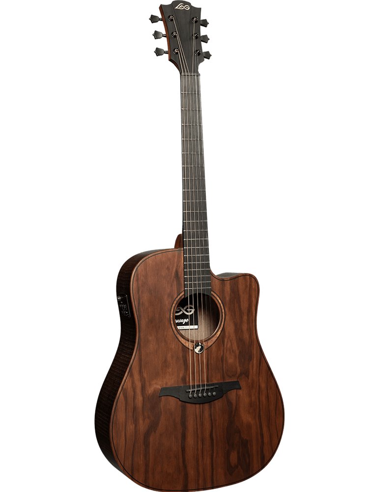 GUITARRA ACÚSTICA LÂG DREADNOUGHT CUTWAY A/E - SAUVAGE 