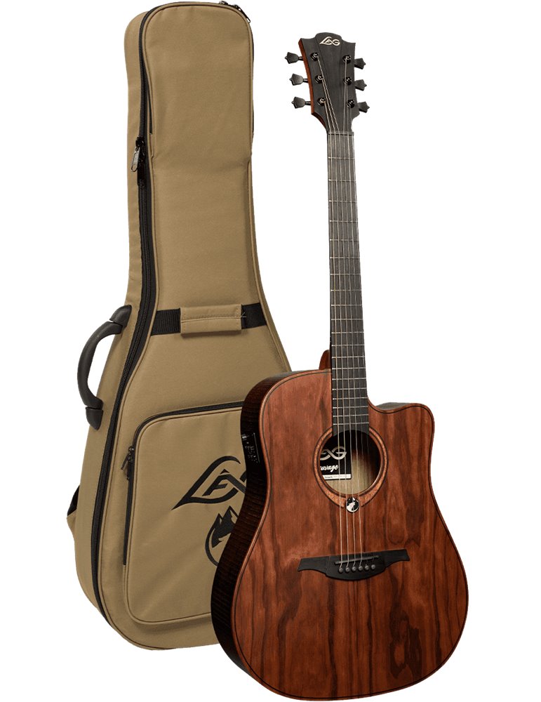 GUITARRA ACÚSTICA LÂG DREADNOUGHT CUTWAY A/E - SAUVAGE 