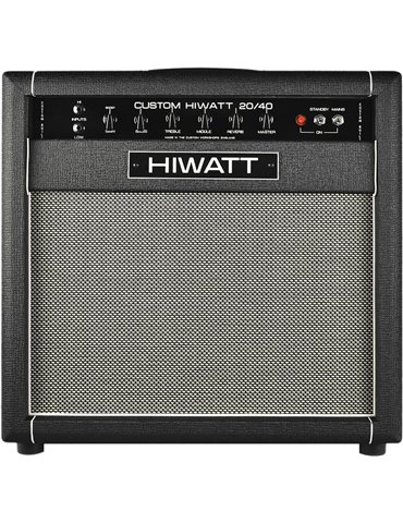 AMPLIFICADOR GUITARRA COMBO A VÁLVULAS HIWATT STUDIO-STAGE 20/40 - 1x12 PURPLEBLACK  150 - 20/40w