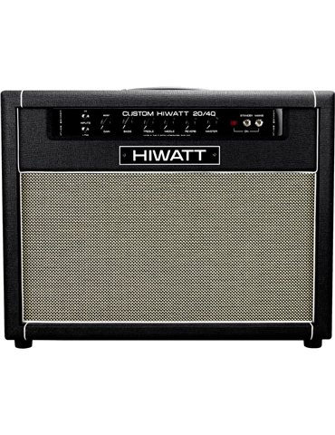 AMPLIFICADOR GUITARRA COMBO A VÁLVULAS HIWATT STUDIO-STAGE 20/40 - 2x12 FANE F75 - 20/40w