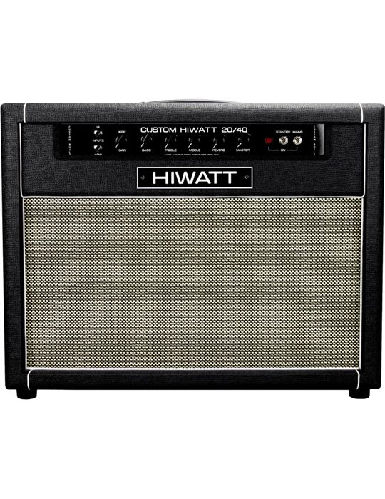 AMPLIFICADOR GUITARRA COMBO A VÁLVULAS HIWATT STUDIO-STAGE 20/40 - 2x12 FANE F75 - 20/40w