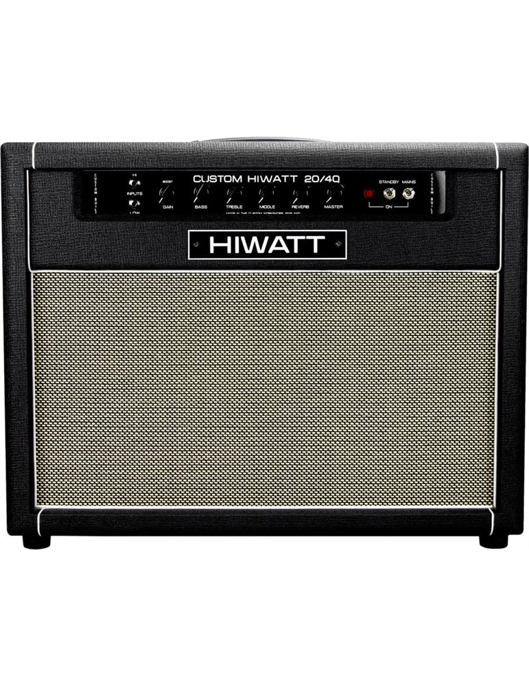 AMPLIFICADOR GUITARRA COMBO A VÁLVULAS HIWATT STUDIO-STAGE 20/40 - 2x12 PURPLEBLACK  150 - 20/40w