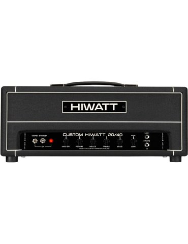 AMPLIFICADOR GUITARRA CABEZAL A VÁLVULAS HIWATT STUDIO-STAGE 20/40 - 20/40w