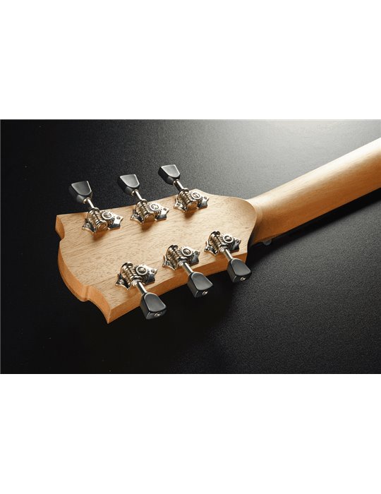 GUITARRA ACÚSTICA LÂG AUDITORIUM CUTAWAY TRAMONTANE 70 A/E - BLACK & BROWN