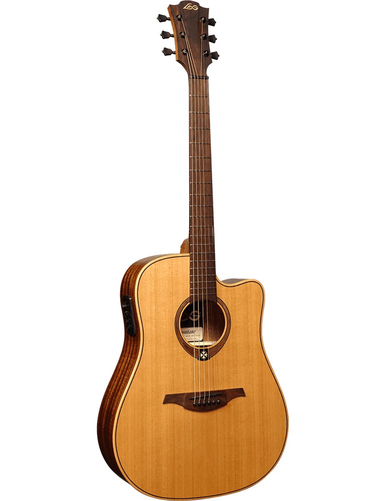 GUITARRA ACÚSTICA LÂG DREADNOUGHT CUTAWAY TRAMONTANE 170 A/E - NATURAL