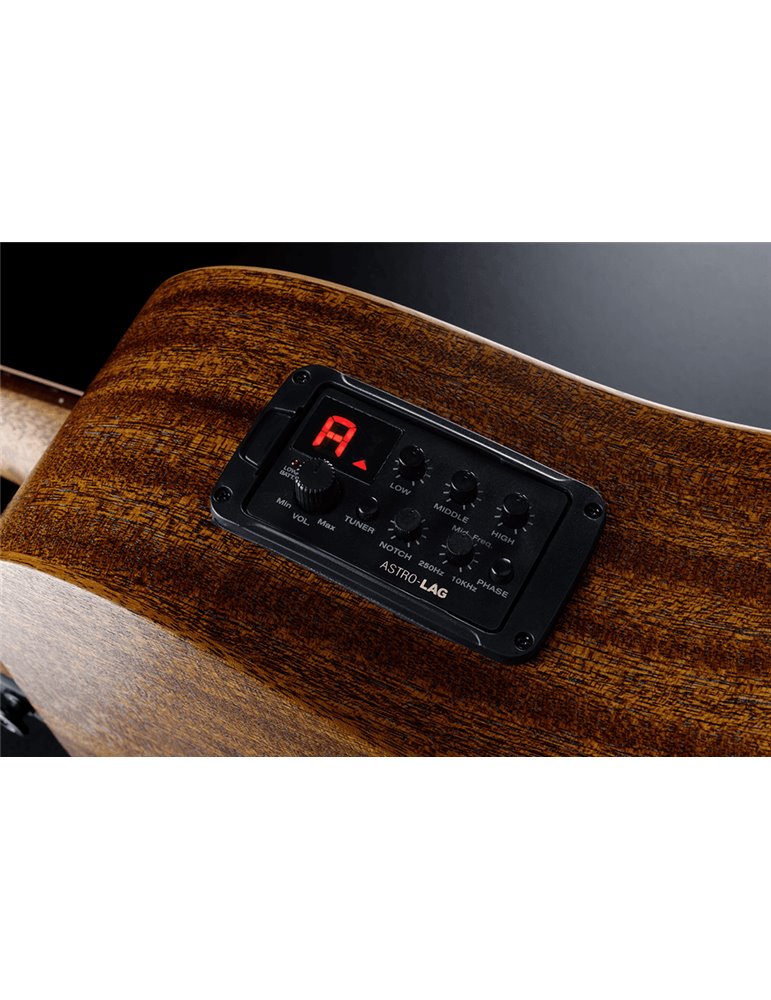GUITARRA ACÚSTICA LÂG DREADNOUGHT CUTAWAY TRAMONTANE 170 A/E - NATURAL