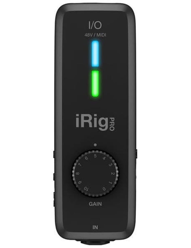 IRIG AUDIO & MIDI HD UNIVERSAL PARA IPHONE, IPOD TOCH, IPAD Y MAC