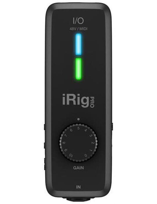IRIG AUDIO & MIDI HD UNIVERSAL PARA IPHONE, IPOD TOCH, IPAD Y MAC