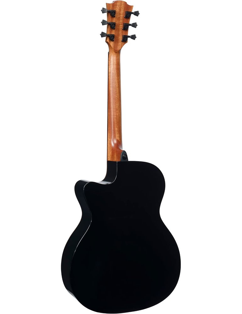 GUITARRA ACÚSTICA LAG AUDITORIUM A/E CUTAWAY - EDICIÓN LIMITADA BISEL - NEGRA