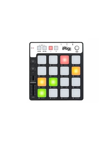 CONTROLADOR MIDI DE RITMOS PARA IPHONE, IPOD TOCH, IPAD,  Y MAC PC