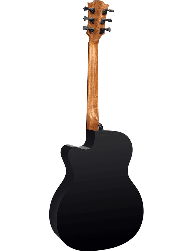 GUITARRA ACÚSTICA LÂG AUDITORIUM CUTAWAY TRAMONTANE 118 A/E - NEGRA