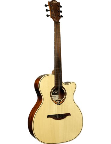 GUITARRA ACÚSTICA LÂG AUDITORIUM CUTAWAY A/E TRAMONTANE 88  2