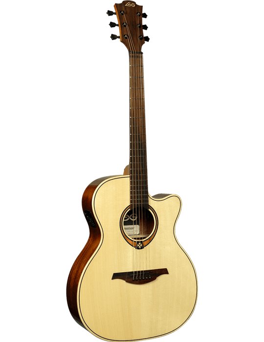 GUITARRA ACÚSTICA LÂG AUDITORIUM CUTAWAY A/E TRAMONTANE 88 
